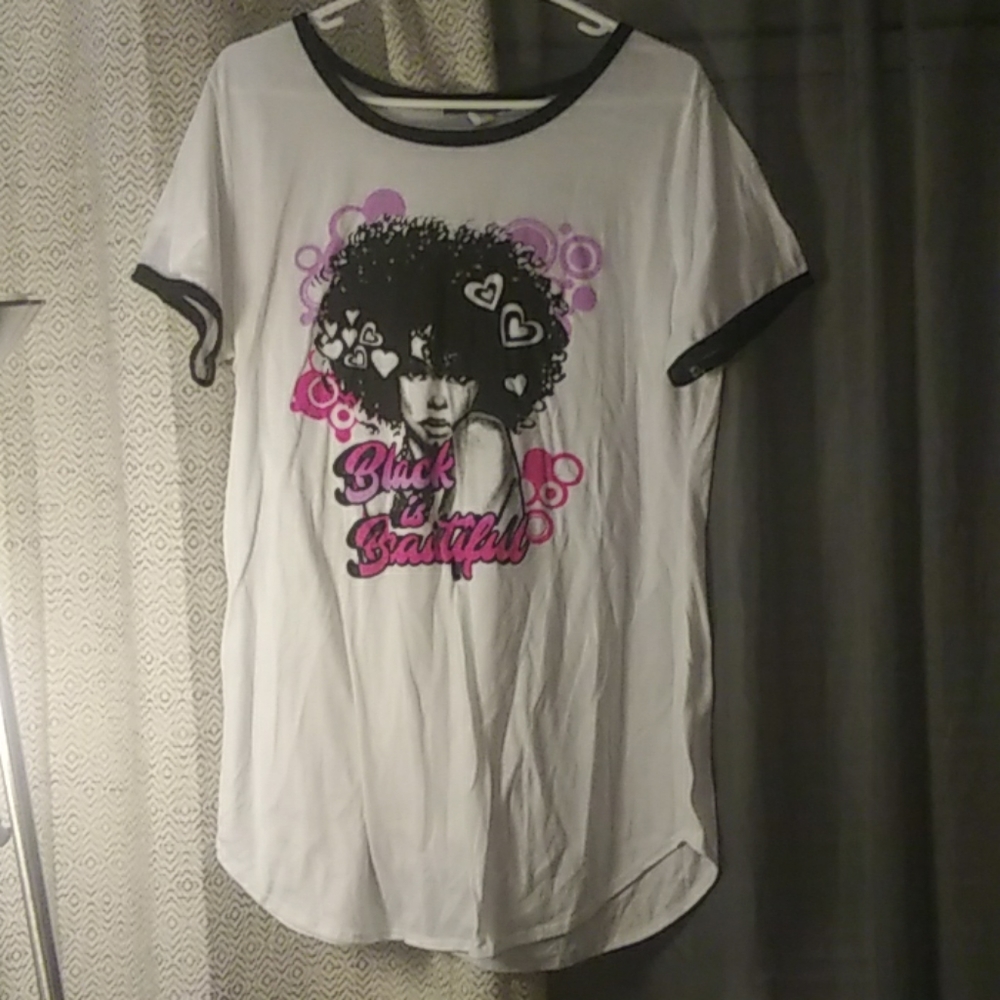 Black is Beautiful t shirt size 2X